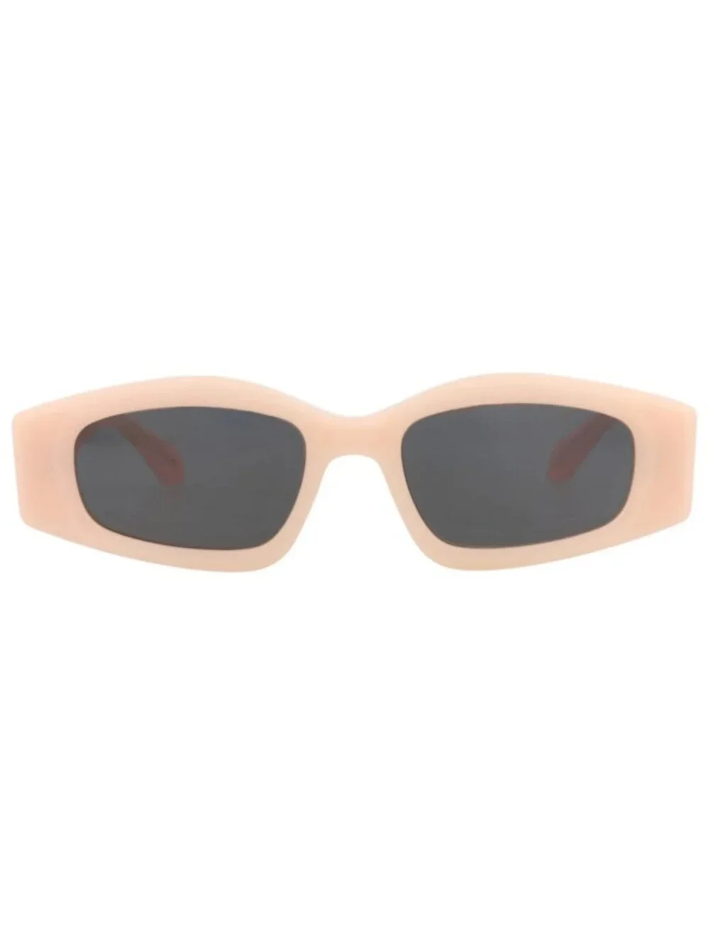 New Alaia Women's Sunglasses Cat Eye Recycled Acetate Frame Pink Pink Grey